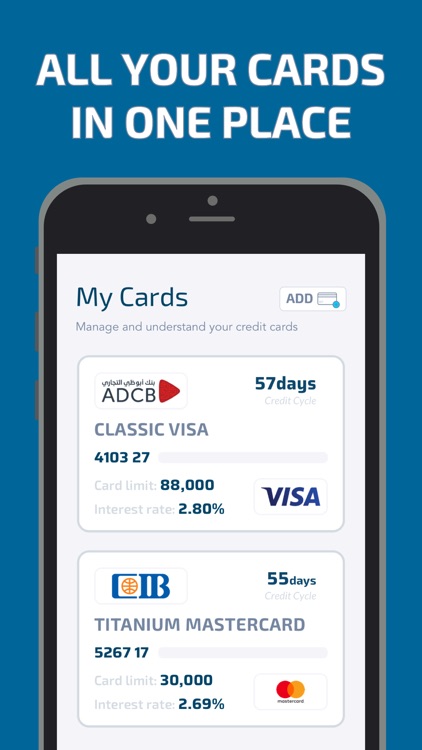 Alpha Credit Cards Manager