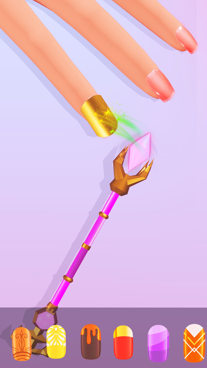 Acrylic Nails Salon Games 3D