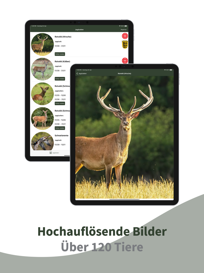 Hunting Plus - Jagdzeiten App