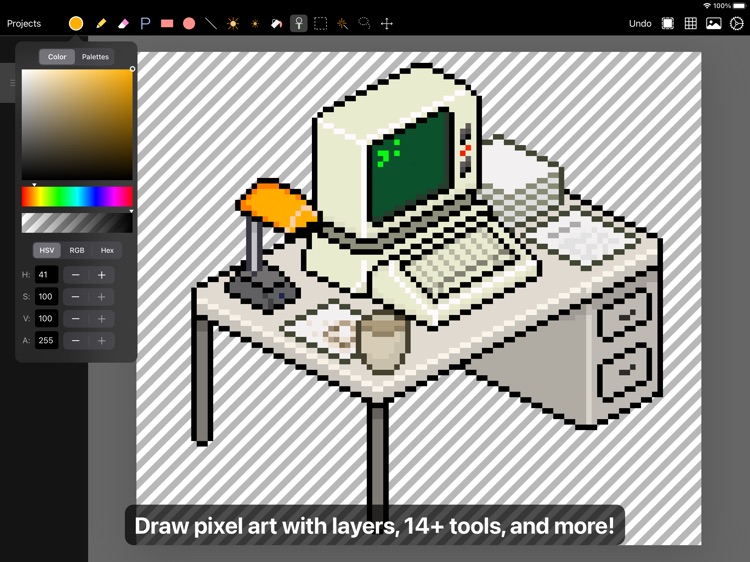 Pixen - pixel art editor screenshot-0