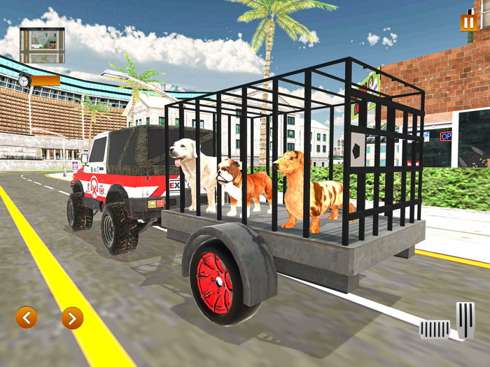 Pet Dog ATV Transporter Sim
