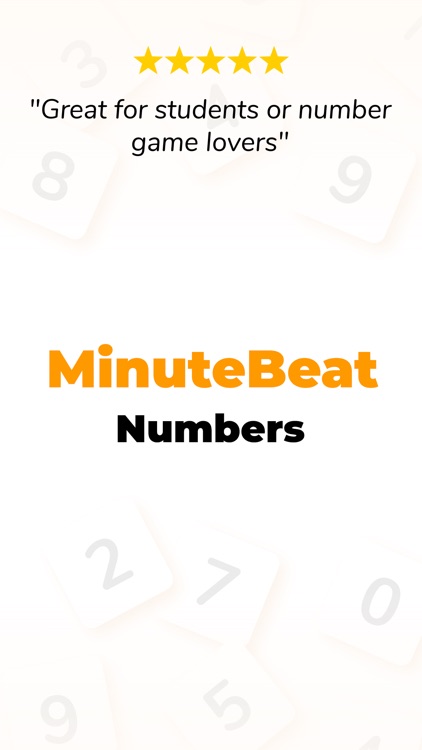 MinuteBeat - Number Game