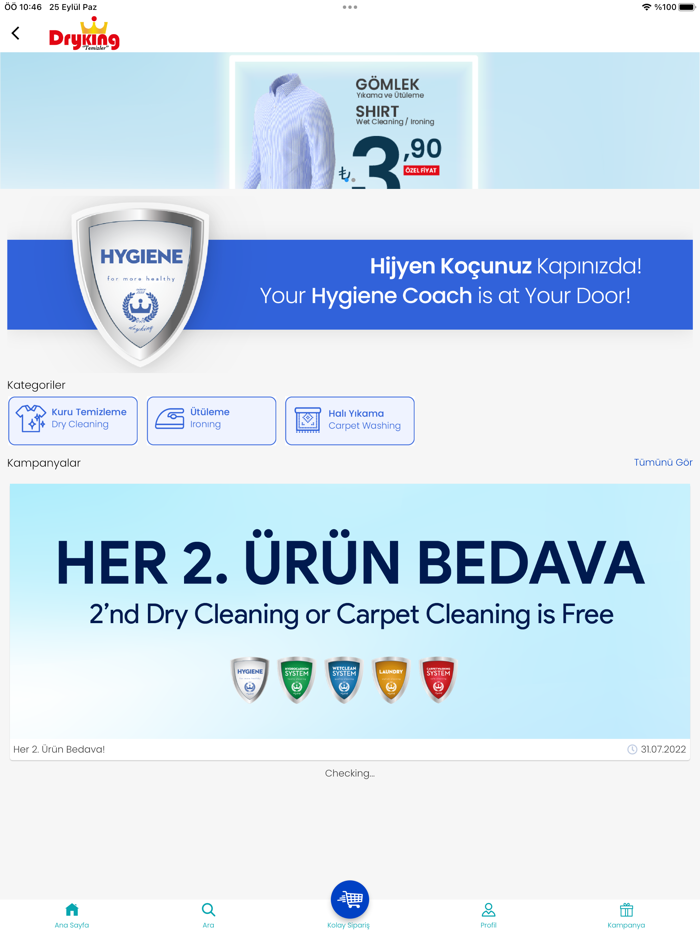 Dryking Kuru Temizleme