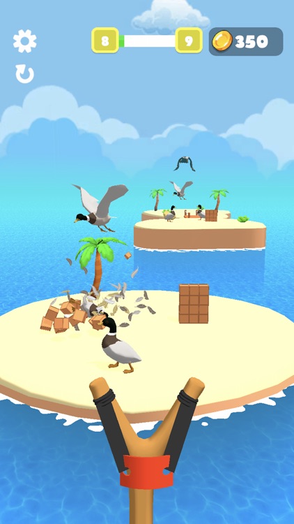 Slingshot 3D - Bird Hunt screenshot-7
