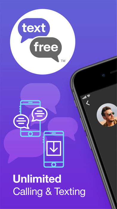TextFree: Private Texting App Screenshot