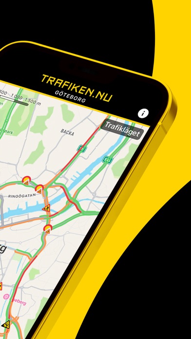 Trafiken.nu Göteborg screenshot 2