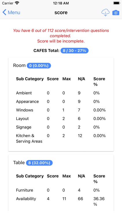 CAFES Cafeteria Assessment screenshot-4