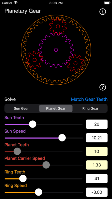 Planetary Gear Calculator screenshot 7