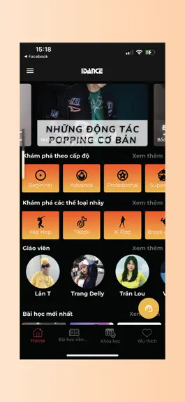 Game screenshot IDANCE - Học Nhảy Online apk