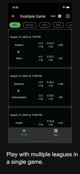 Game screenshot betbook - fantasy sportsbook apk