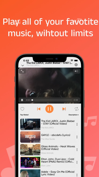 Offline Music ‣Tube Mp3 Player