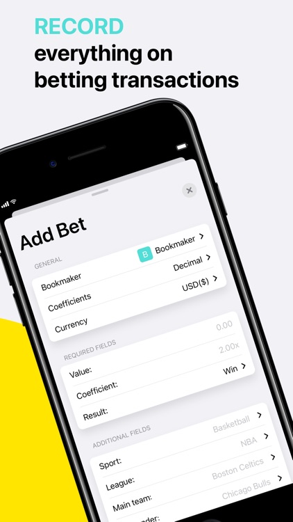 Fisbee - Betting statistics