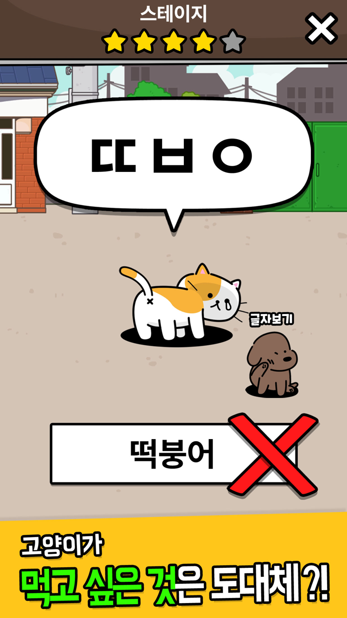 우리동네 고양이 ㅊㄹ를 좋아해
