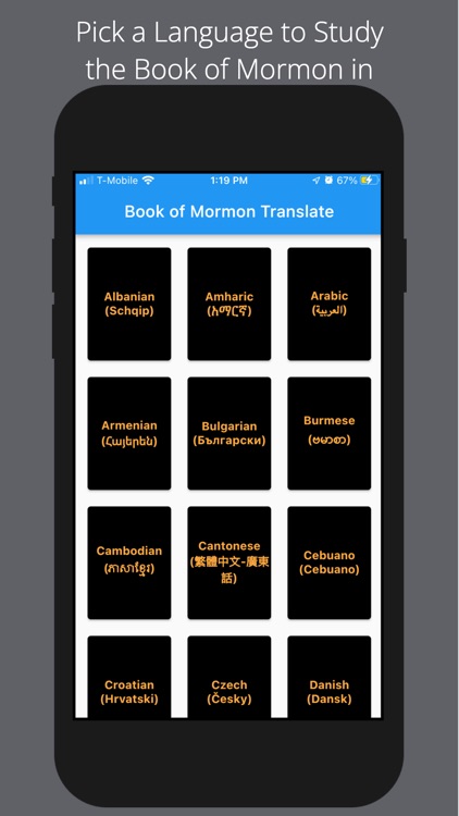 Book of Mormon Translate