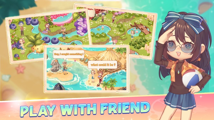 Kawaii Fishing Together