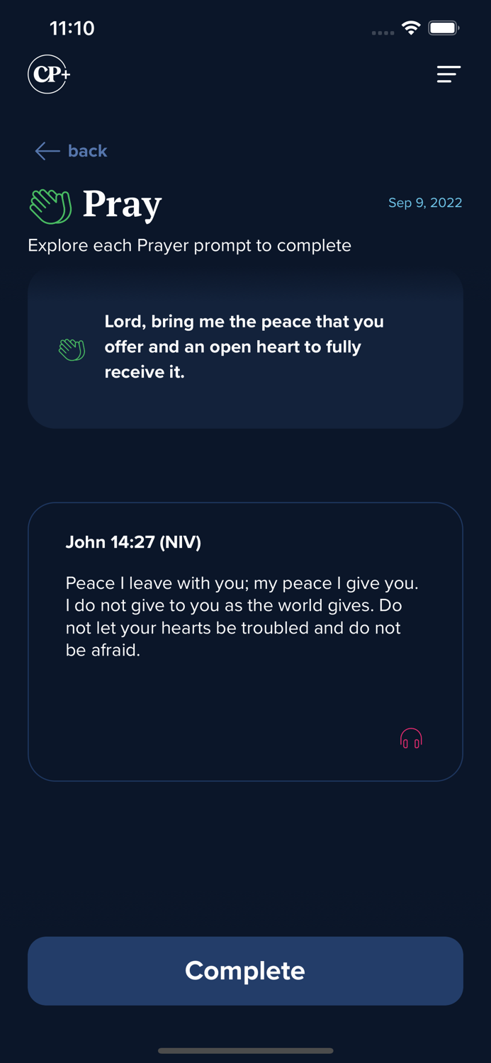 CP Spiritual Fitness
