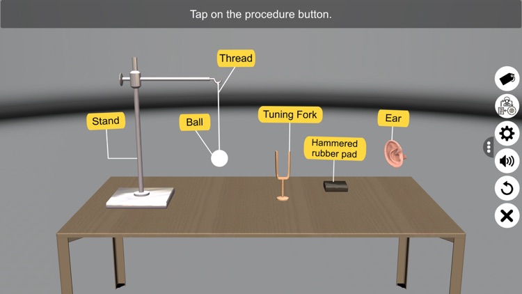 Effect of Vibrating Tuningfork