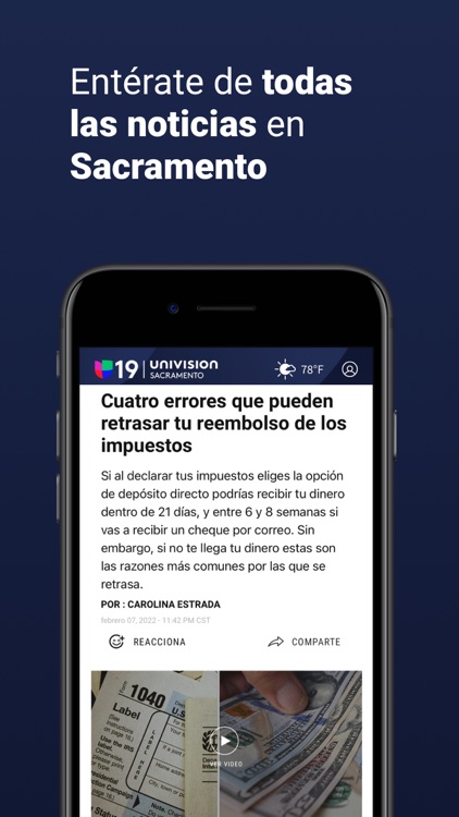 Univision 19 Sacramento screenshot-2