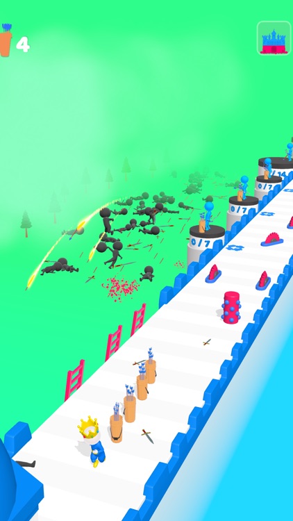 Defender Run: Giant & Archers screenshot-4