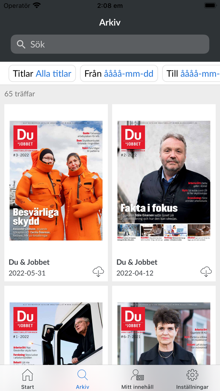 Allt om arbetsmiljö