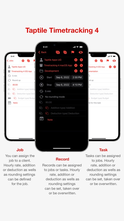 Taptile Timetracking 4