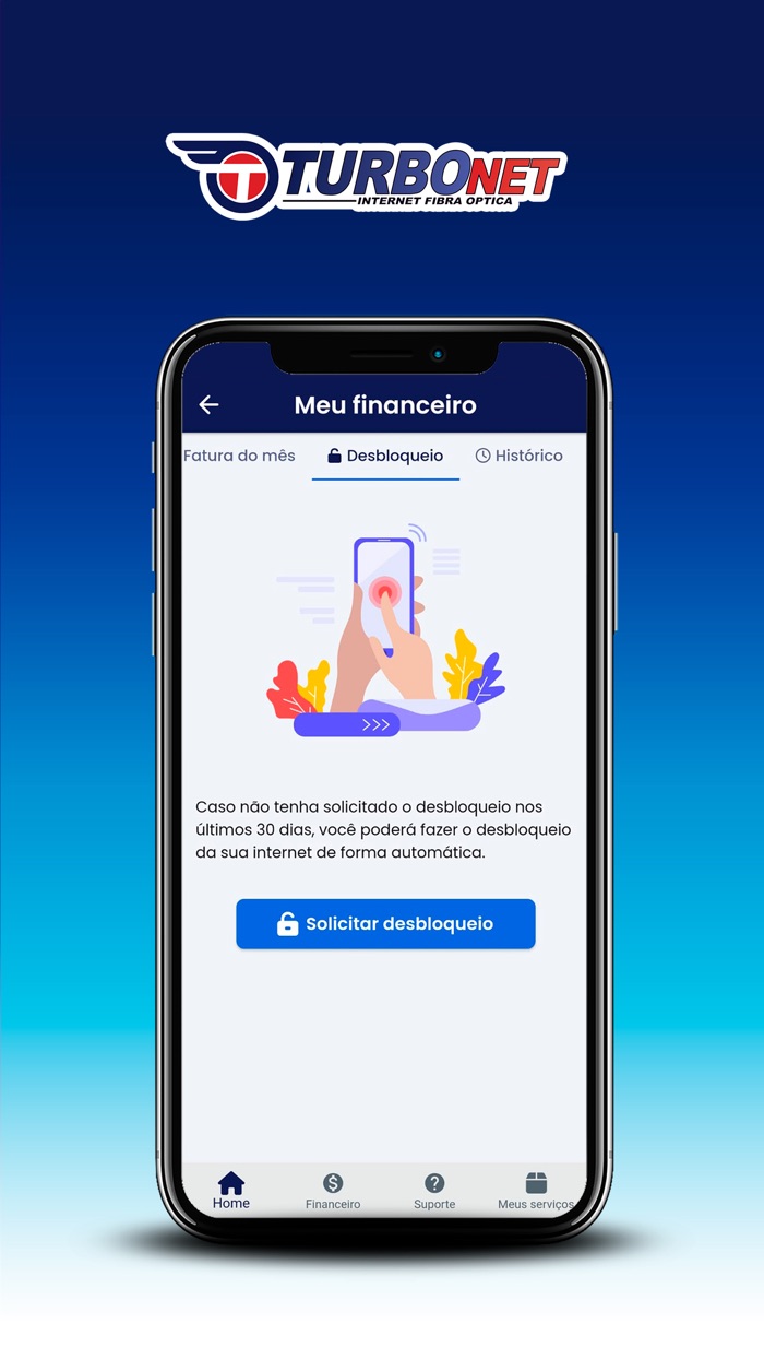 TurboNet Mais - App do Cliente
