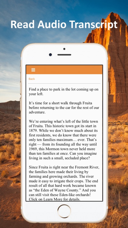 Capitol Reef GPS Tour Guide screenshot-3