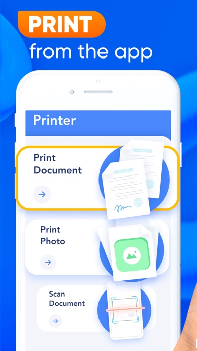 Принтер: печать на документы screenshot 2
