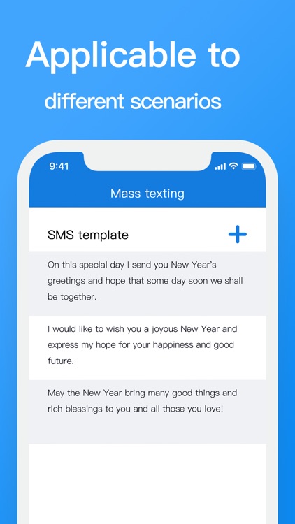 SMS 2Number - Cloud Message screenshot-4