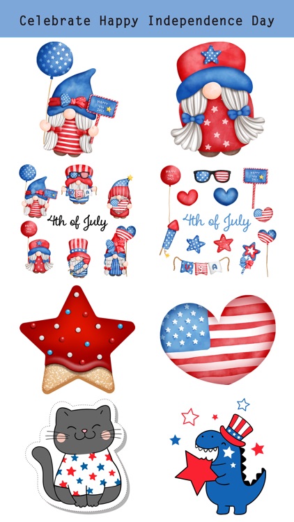 4th of July - Hand Drawn