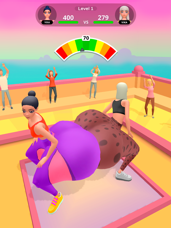 Twerk Race 3D－juego de correr iPad Capturas de pantalla