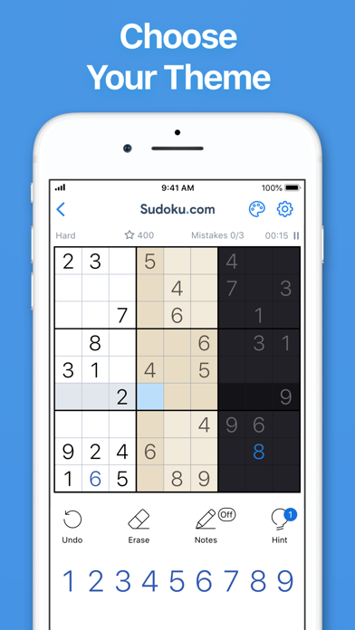 Sudoku.com - Sudoku Puzzle Screenshot