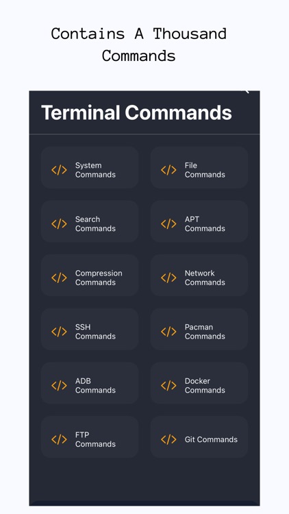 Terminal Commands