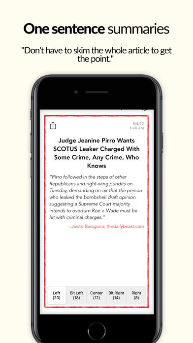 Screenshot #3 pour Unbiased News: Rectangle Daily
