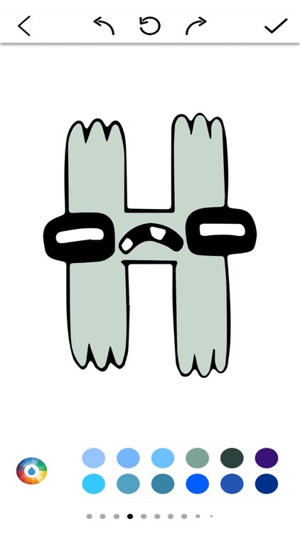 Alphabet Lore Coloring Book screenshot-3