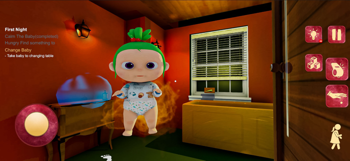 Baby in Green Horror Games
