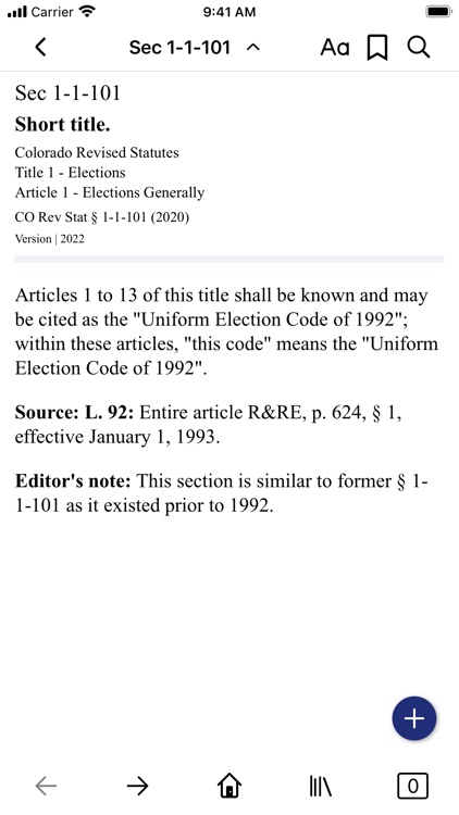 Colorado Revised Statutes