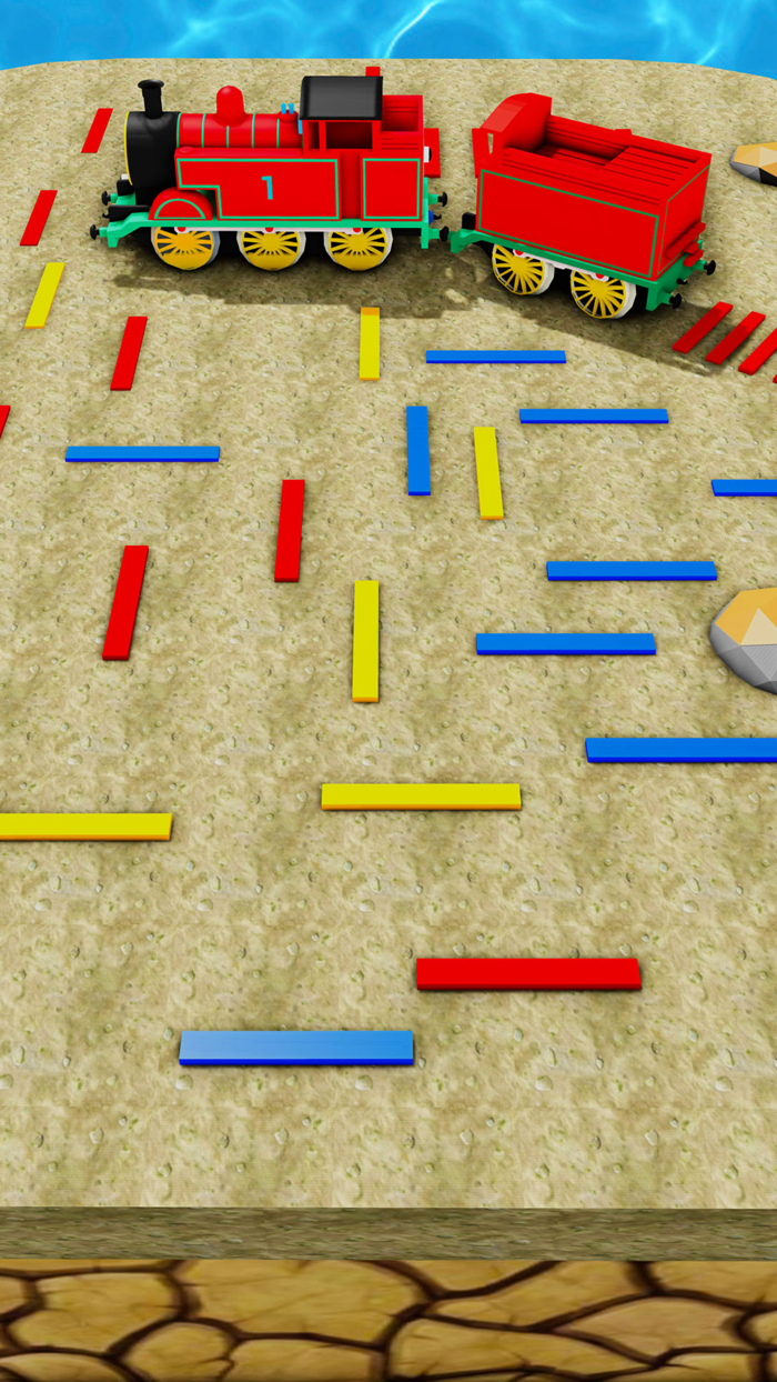 Bridge Race Train Run 3D Game