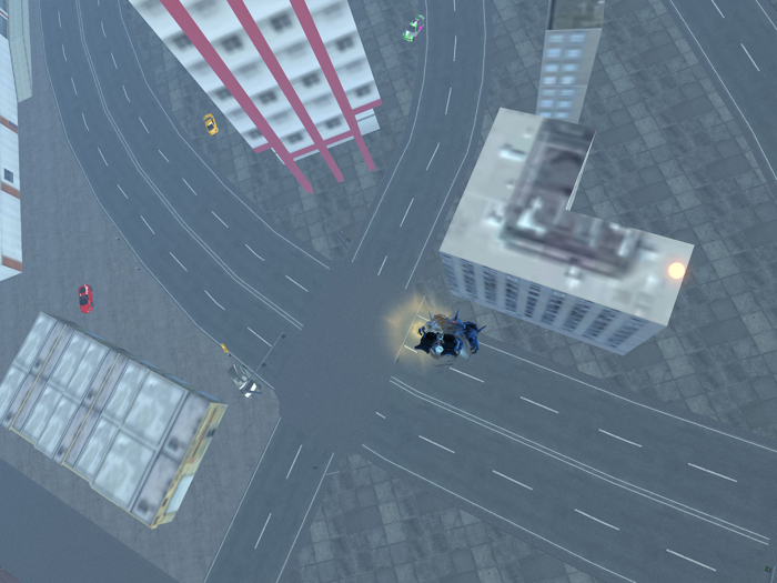 Robot Gangster Crime Hero