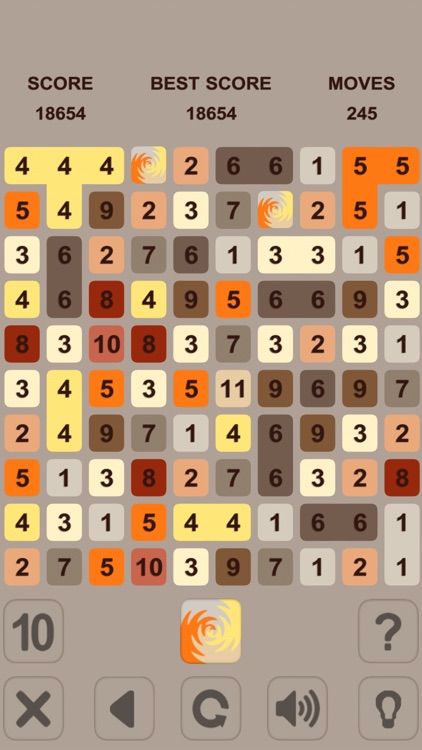 Numbers Puzzle. Get 10 screenshot-7