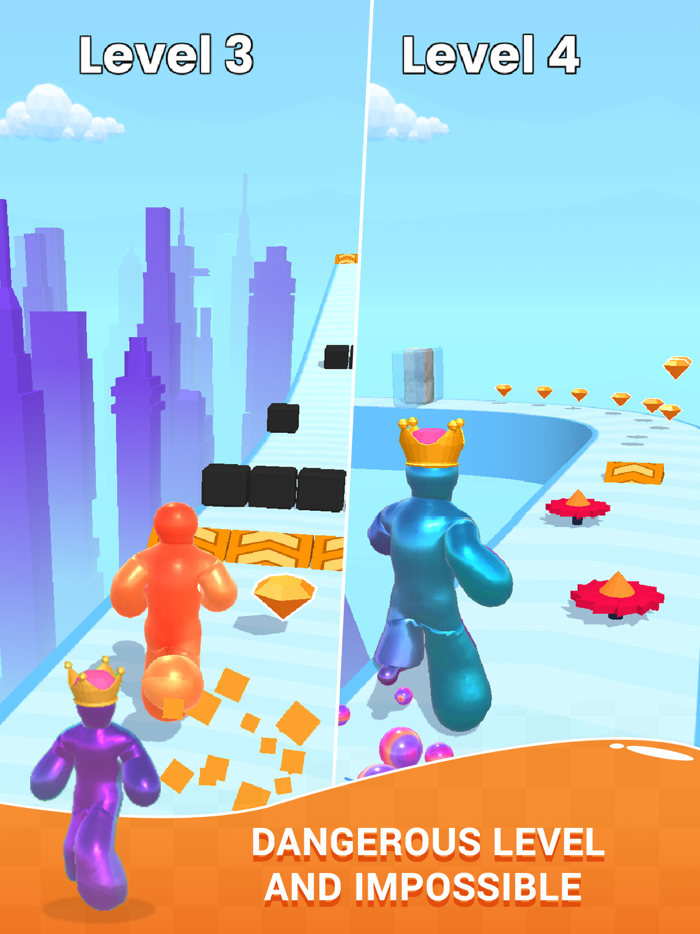 Jelly Runner Man - Bubble Hero