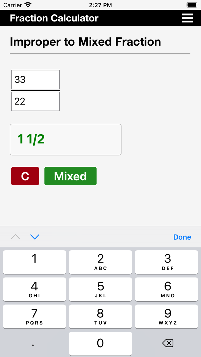 Fraction Calculator