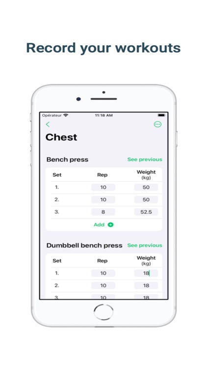 GymTracker: Track workouts