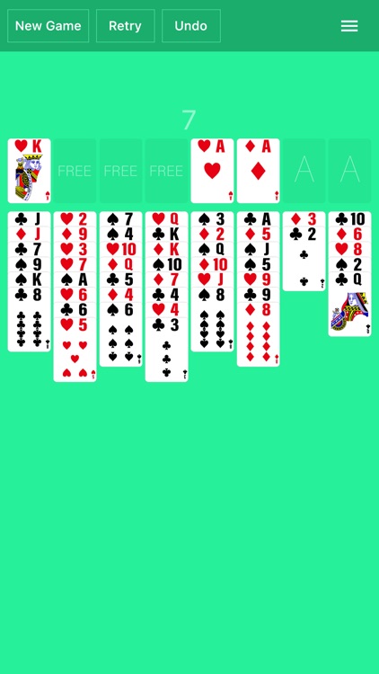 FreeCell.Cards game. Solitaire