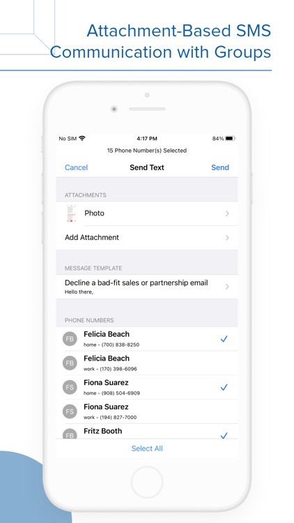 Contacts Groups - Email & text screenshot-5