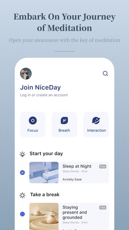 NiceDay : Meditation & Sleep