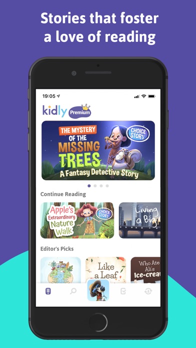 Kidly – Stories for Kids Screenshot