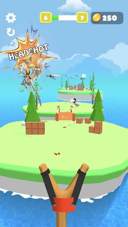 Slingshot 3D - Bird Hunt screenshot-6