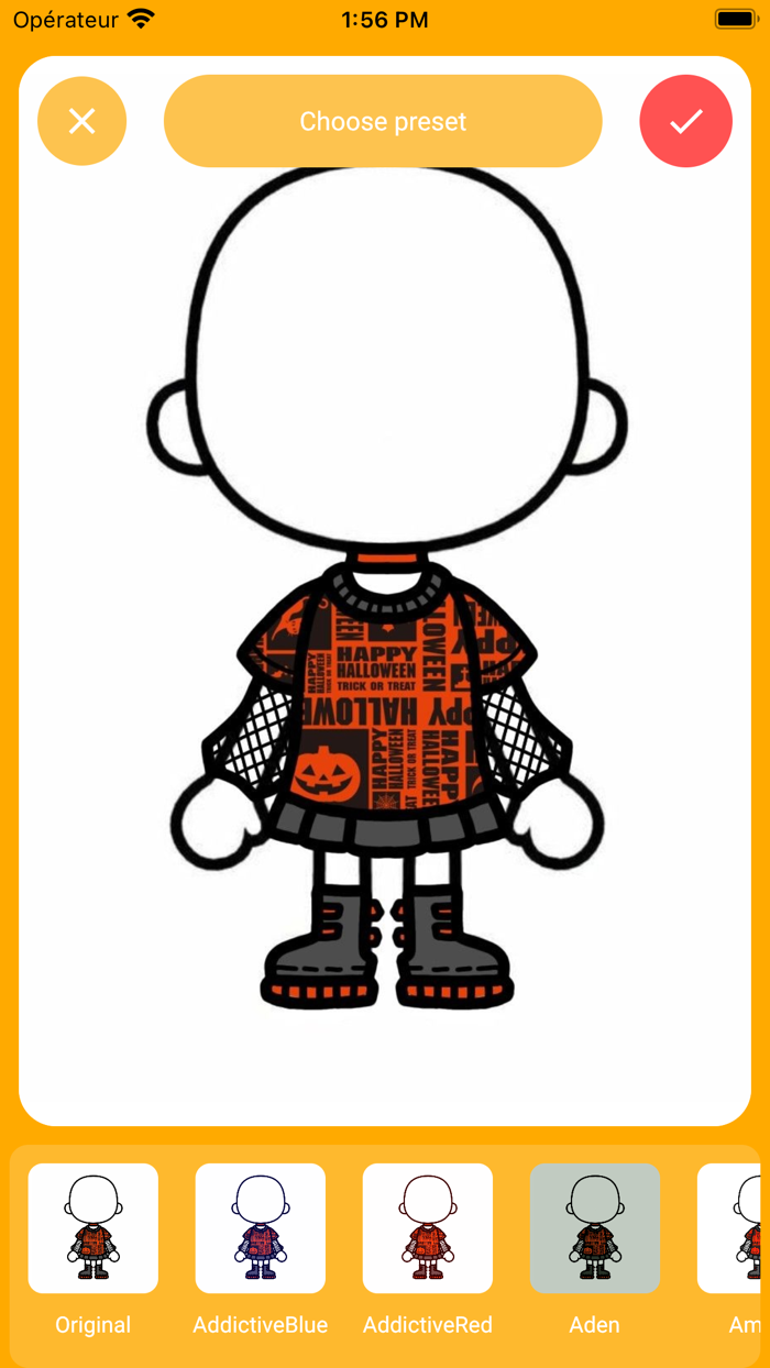 Cute Tuca characters outfits.