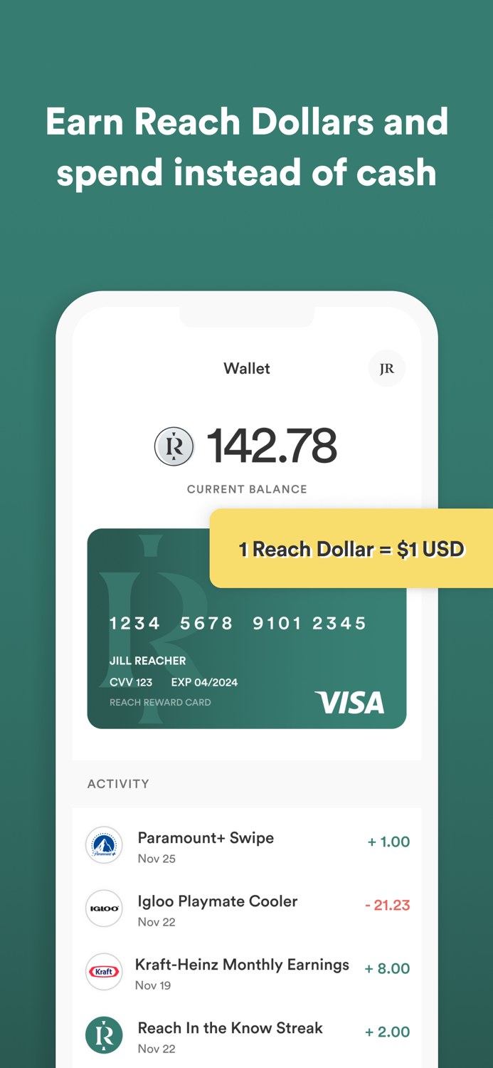 Reach Privacy that pays